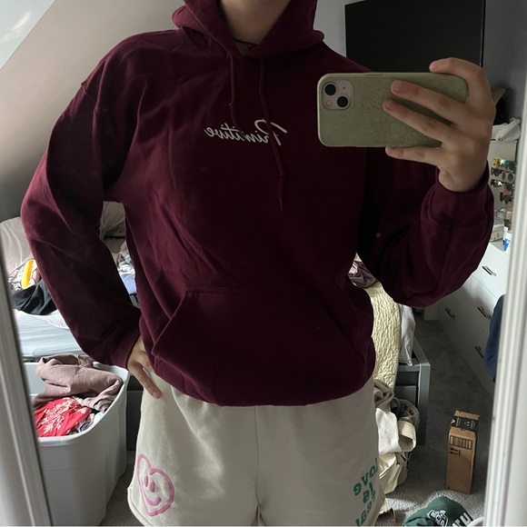 Primitive burgundy hoodie - Picture 3 of 4